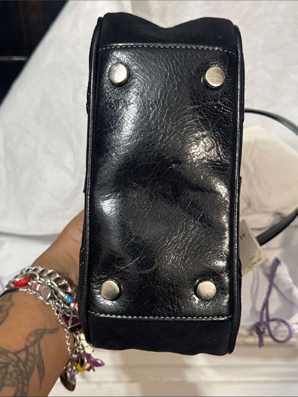 Coach Madison kiss-lock purse - Picture 13 of 16